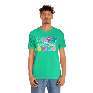 Oh, Happy Day Smiles! Unisex Jersey Short Sleeve Tee