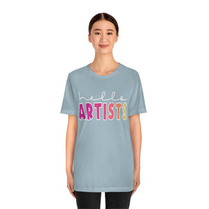HELLO Artists: Unisex Jersey Short Sleeve Tee