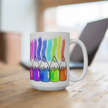 Load image into Gallery viewer, Colored Pencils Mug 15oz
