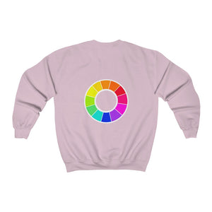 Color Wheel: Unisex Heavy Blend™ Crewneck Sweatshirt