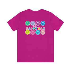 Oh, Happy Day Smiles! Unisex Jersey Short Sleeve Tee