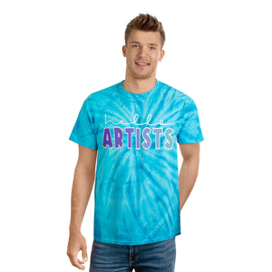Hello Artists: Tie-Dye Tee, Cyclone