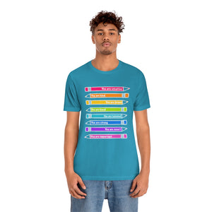 Mantra Pencils: Unisex Jersey Short Sleeve Tee