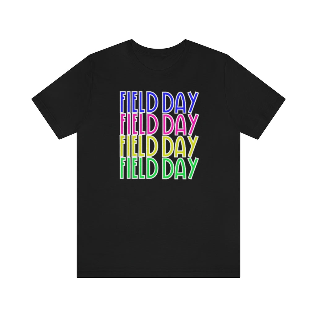 Field Day x4! Unisex Jersey Short Sleeve Tee