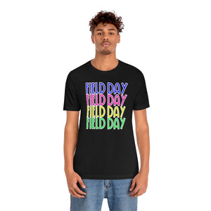 Field Day x4! Unisex Jersey Short Sleeve Tee