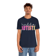 Load image into Gallery viewer, HELLO Artists: Unisex Jersey Short Sleeve Tee
