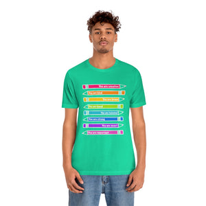 Mantra Pencils: Unisex Jersey Short Sleeve Tee
