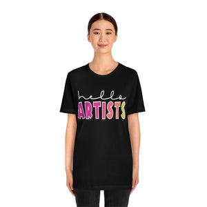 HELLO Artists: Unisex Jersey Short Sleeve Tee