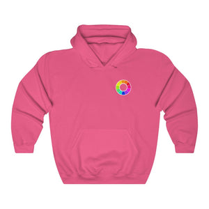 Color Wheel Hoodie: Unisex Heavy Blend™ Hooded Sweatshirt