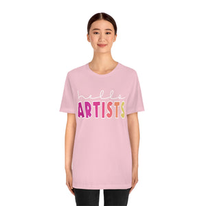 HELLO Artists: Unisex Jersey Short Sleeve Tee