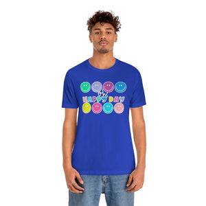 Oh, Happy Day Smiles! Unisex Jersey Short Sleeve Tee