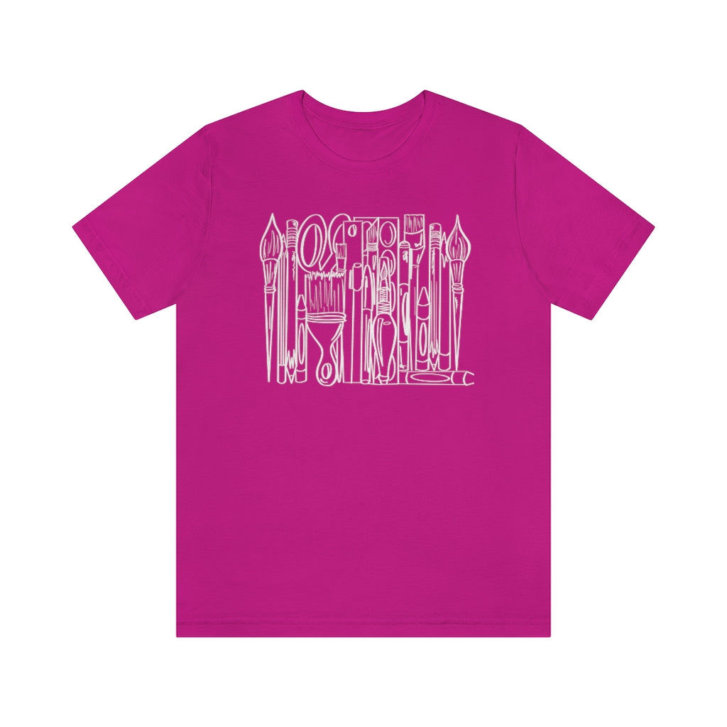 Art Supplies: Unisex Jersey Short Sleeve Tee