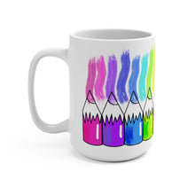 Load image into Gallery viewer, Colored Pencils Mug 15oz
