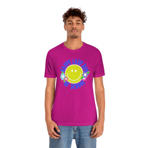 Happy Last Day of School Smilie! Unisex Jersey Short Sleeve Tee