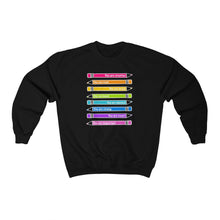 Load image into Gallery viewer, Mantra. Pencils: Unisex Heavy Blend™ Crewneck Sweatshirt
