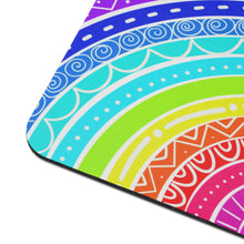 Load image into Gallery viewer, Neon Rainbow Mouse Pad (3mm Thick)
