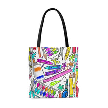 Load image into Gallery viewer, Art Supply Tote Bag
