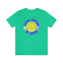 Load image into Gallery viewer, Happy Last Day of School Smilie! Unisex Jersey Short Sleeve Tee
