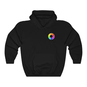 Color Wheel Hoodie: Unisex Heavy Blend™ Hooded Sweatshirt