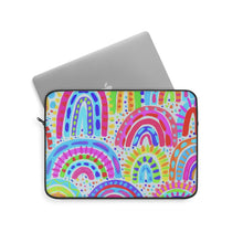 Load image into Gallery viewer, Painted Rainbow: Laptop Sleeve
