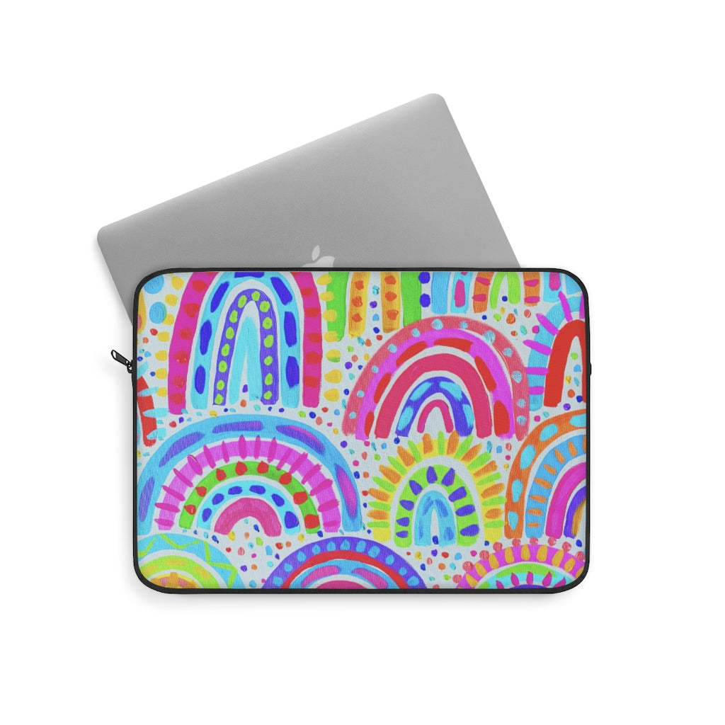 Painted Rainbow: Laptop Sleeve