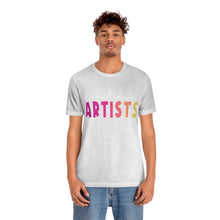 Load image into Gallery viewer, HELLO Artists: Unisex Jersey Short Sleeve Tee
