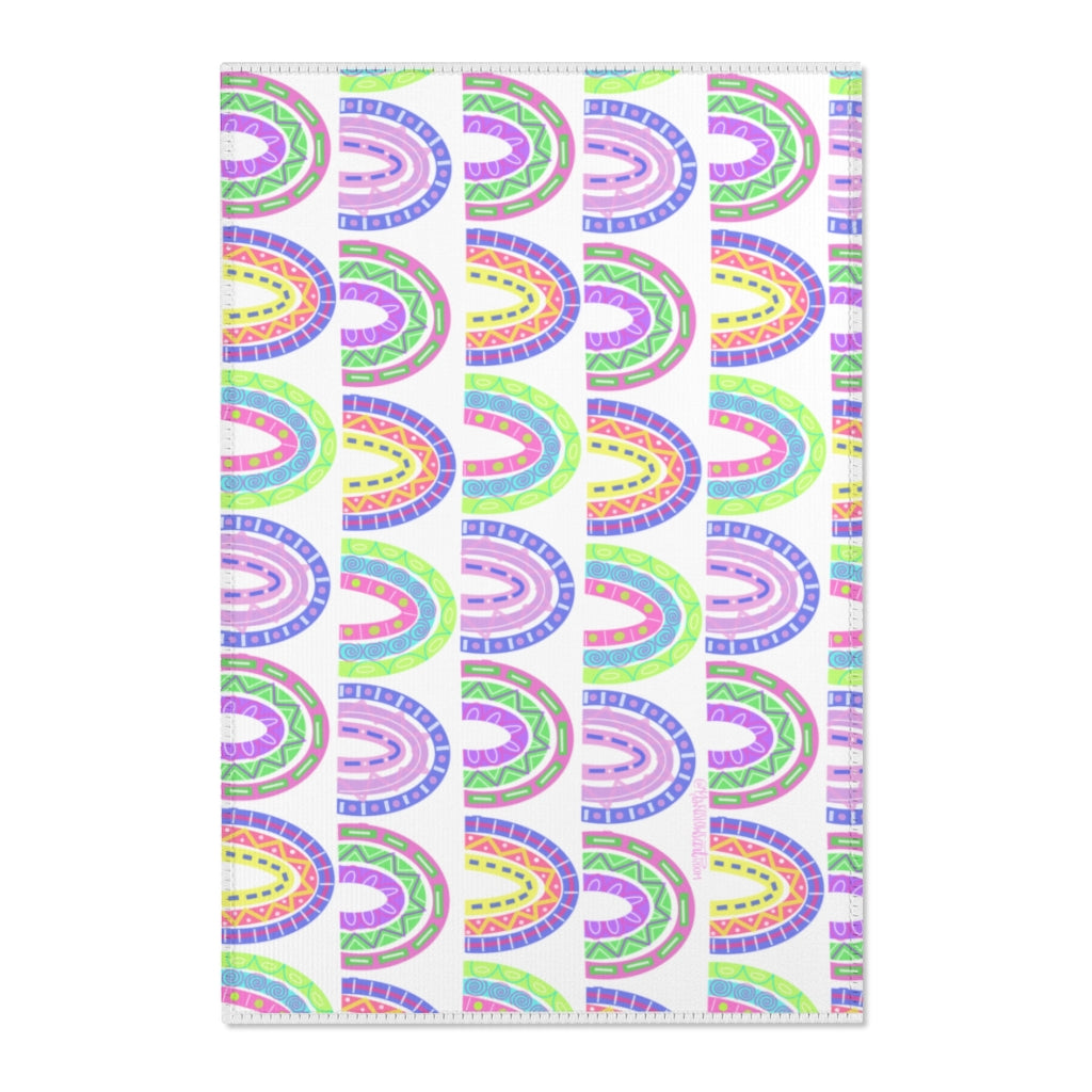 Lots of Rainbows Area Rugs