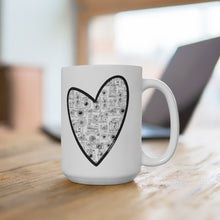 Load image into Gallery viewer, Photography Heart Mug 15oz

