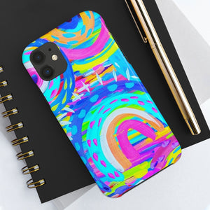 Blue Rainbow Phone Case