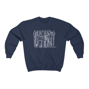 Art Supplies; Unisex Heavy Blend™ Crewneck Sweatshirt