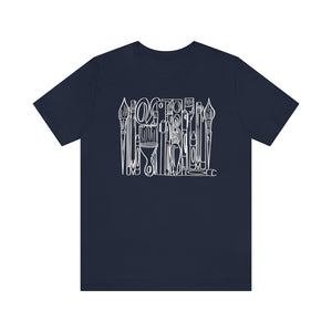Art Supplies: Unisex Jersey Short Sleeve Tee