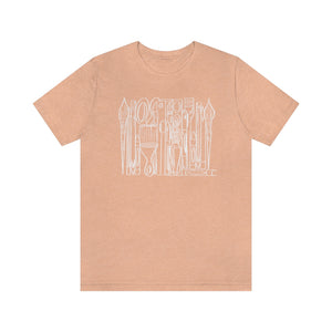 Art Supplies: Unisex Jersey Short Sleeve Tee