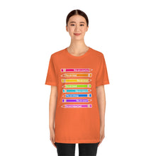 Load image into Gallery viewer, Mantra Pencils: Unisex Jersey Short Sleeve Tee
