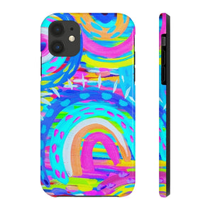 Blue Rainbow Phone Case