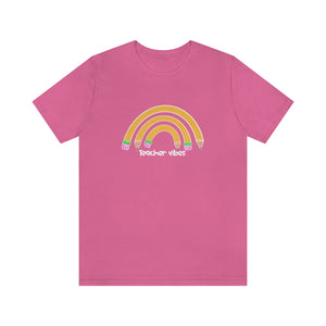 Pencil Rainbow Teacher