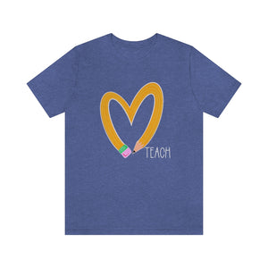 Pencil Heart Teach