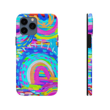 Load image into Gallery viewer, Blue Rainbow Phone Case
