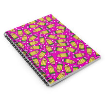 Load image into Gallery viewer, Pink Pencils Spiral Notebook - Ruled Line
