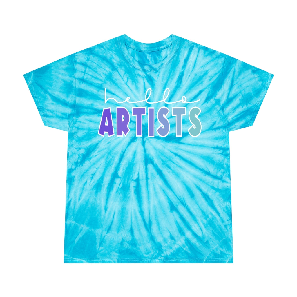 Hello Artists: Tie-Dye Tee, Cyclone