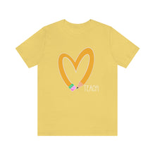 Load image into Gallery viewer, Pencil Heart Teach
