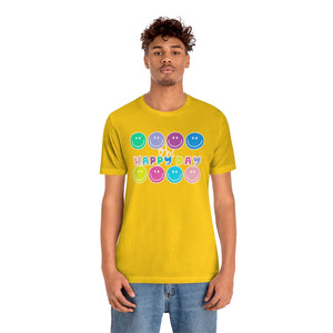Oh, Happy Day Smiles! Unisex Jersey Short Sleeve Tee