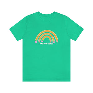 Pencil Rainbow Teacher