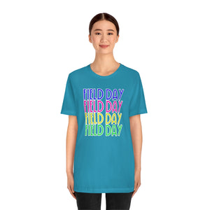Field Day x4! Unisex Jersey Short Sleeve Tee