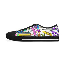 Load image into Gallery viewer, Art Supplies Women&#39;s Low Top Sneakers
