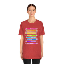 Load image into Gallery viewer, Mantra Pencils: Unisex Jersey Short Sleeve Tee
