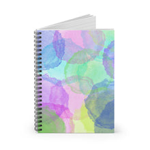 Load image into Gallery viewer, Watercolor Bursts Spiral Notebook - Ruled Line
