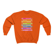 Load image into Gallery viewer, Mantra. Pencils: Unisex Heavy Blend™ Crewneck Sweatshirt
