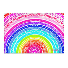 Load image into Gallery viewer, Neon Rainbow Area Rugs
