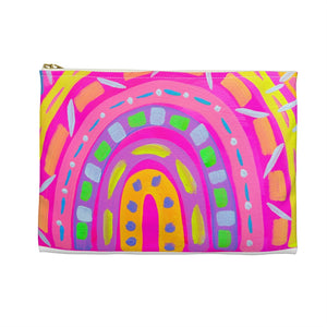Pink Rainbows Accessory Pouch