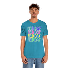 Load image into Gallery viewer, Field Day x4! Unisex Jersey Short Sleeve Tee
